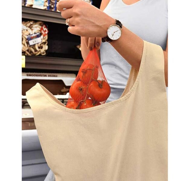 Eco-friendly portable collapsible shopping bag