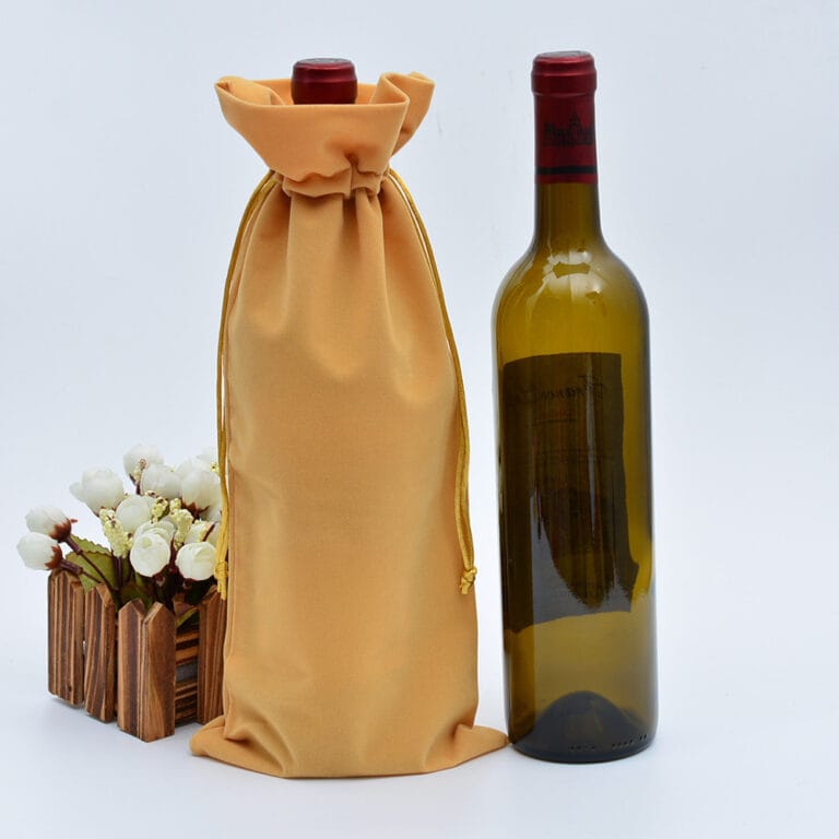 satin wine bags