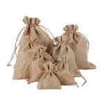 Natural Linen Burlap Gift Bags Wholesale