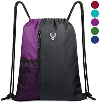 zipper cinch sack backpack