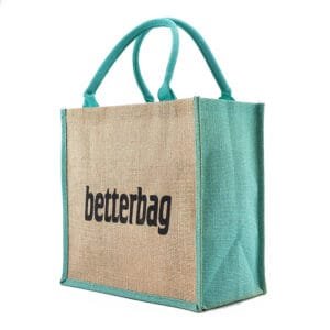 Sac à dos Two-Tone-Jute avec doublure imperméable