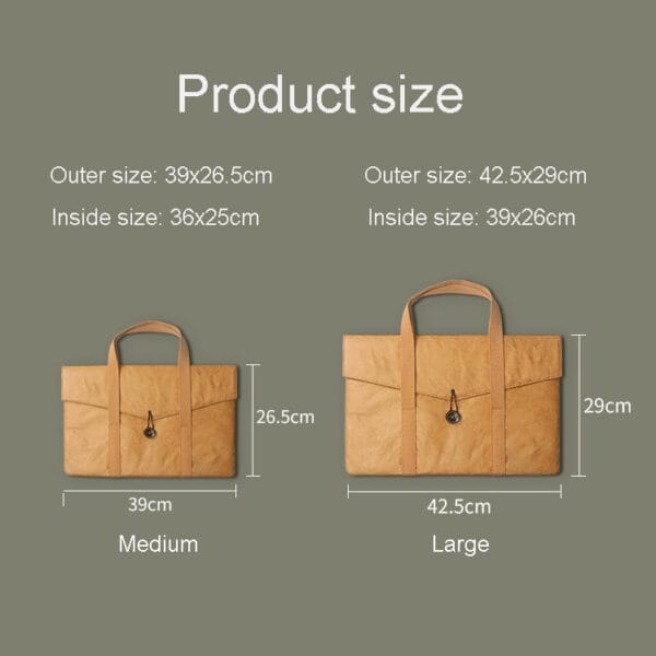 Tyvek Laptop Sleeve with Felt Lining
