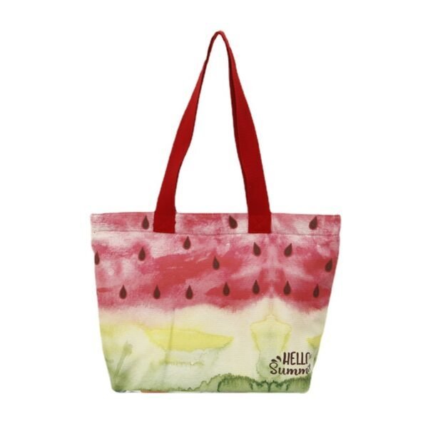 Fresh-Style-16oz-Canvas-Tote-Bag-with-Zipper&Custom-Handles