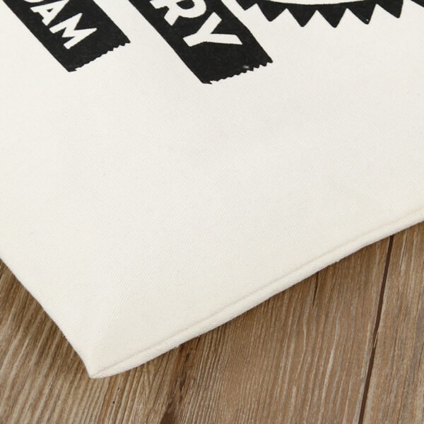 Minimalist-12oz-Canvas-Tote-Bag-with-Black-Logo- Eco-Friendly