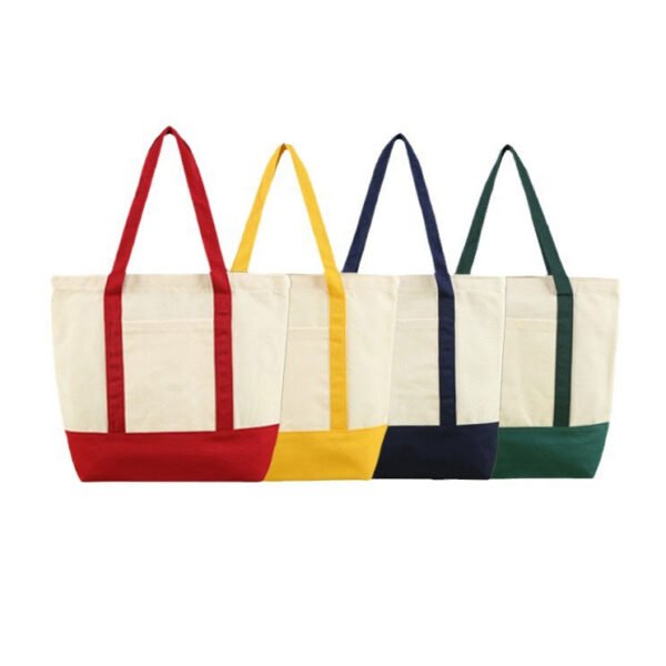Premium-16oz-Canvas-Tote-Bag-with-Color-Stitching-and-Extended-Handles