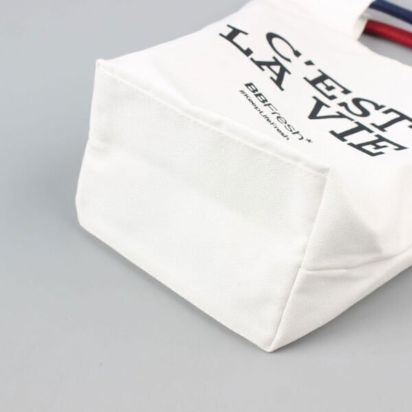 Artistic-Drawstring-Canvas-Tote-27x30x11cm-Pearl-Cotton-Handles-Indie-Design