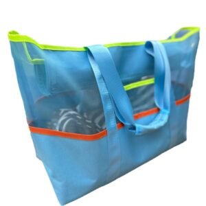 Beach & Swim-Tote -Mesh-Oxford-Hybrid