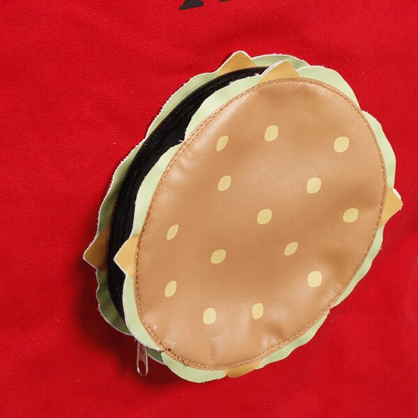 Custom-KFC-Style-Hamburger-Tote-Bag-32x40cm-PU-Leather-Pocket-Promotional
