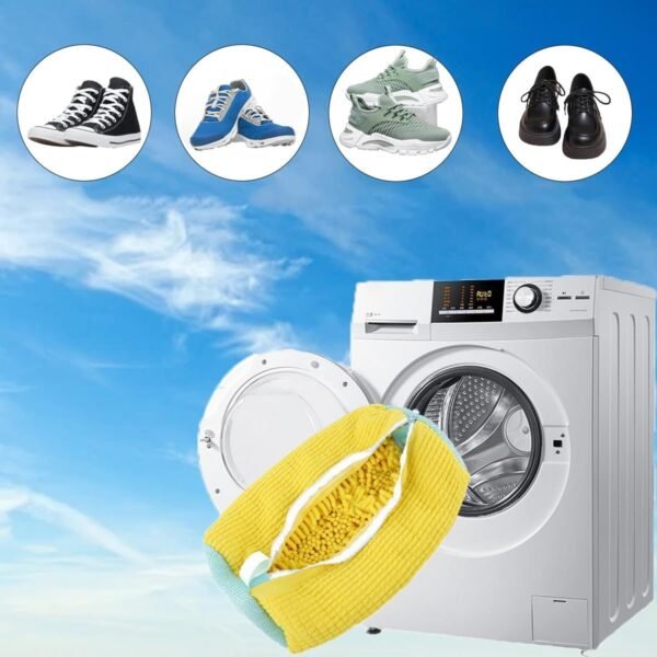 Mesh-Shoe-Wash-Bag-Laundry-Protector