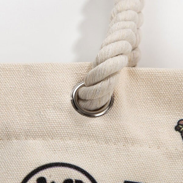 Bolsa de algodón orgánico con cordón 40x33x8 cm, lista para la venta en EE.UU. y la UE