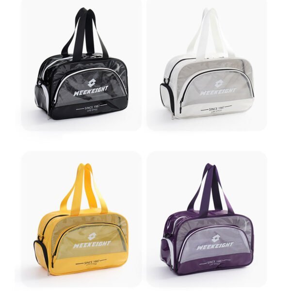 Dual-Compartment-PVC-Travel-Tote -Shoe-Gear-Organizer