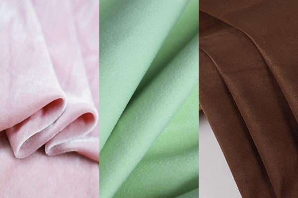 Velvet, Microfiber Velvet & Suede-like Velvet Fabric Swatches