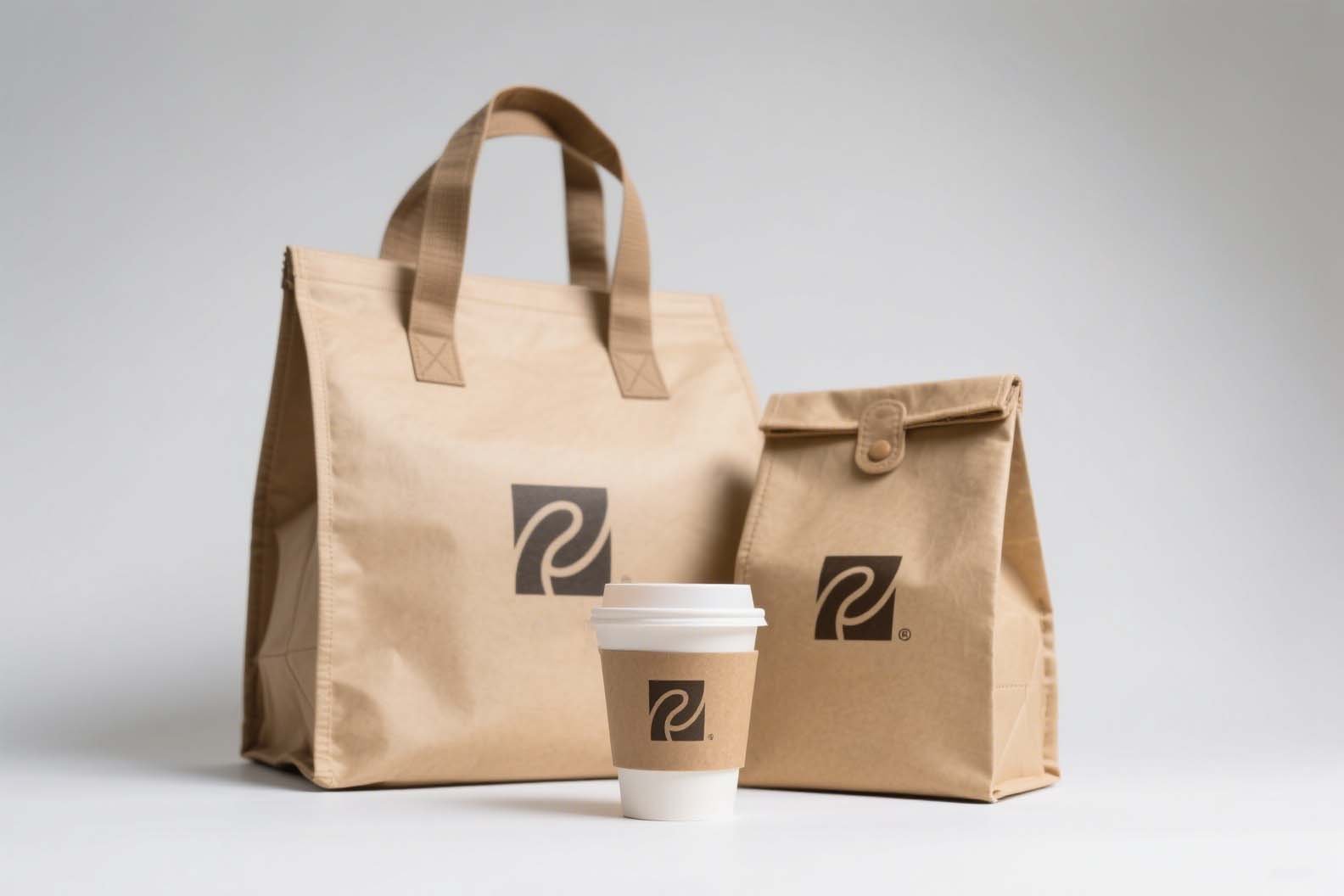 Custom cooler bags in various shapes and sizes for different food businesses.