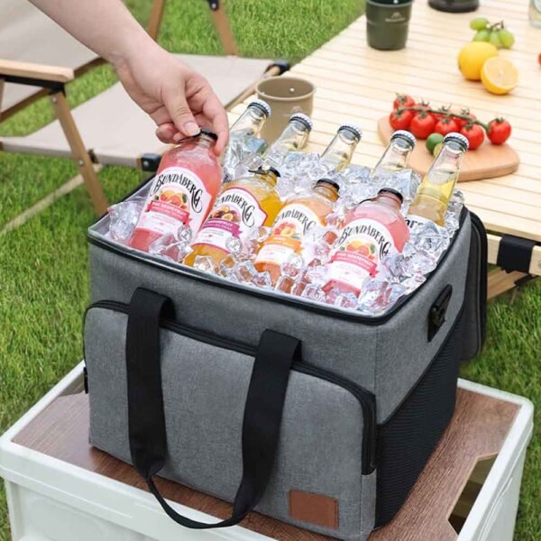 Portable Insulated Lunch Tote for Outdoor Picnic and Fishing Trips - Imagen 3