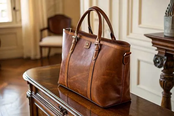 Elegant leather bag