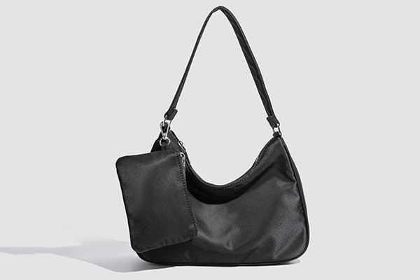 Nylon Hobo Bag
