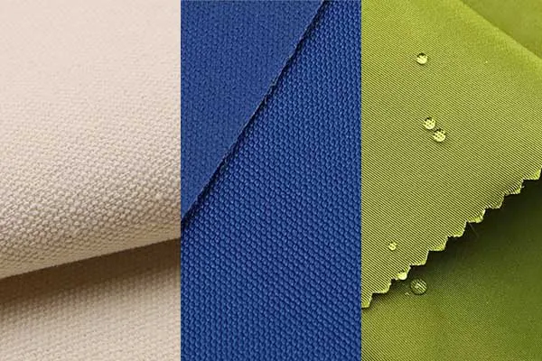 A chart comparing different fabric types
