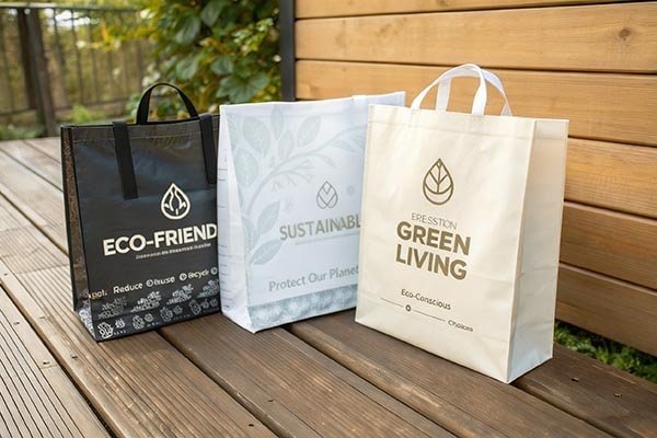 examples of branded laminated bags