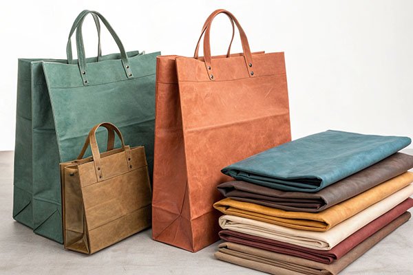 washable paper bags in different colors