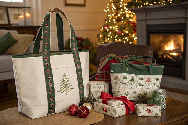 seasonal holiday bag and gift set