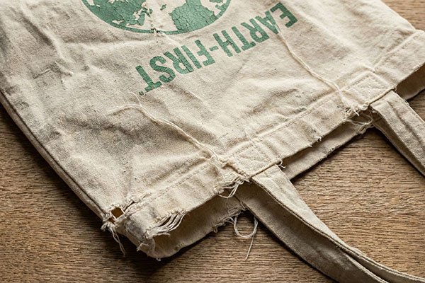 Discarded low quality bags