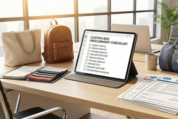 custom bag procurement standards checklist