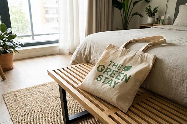 Custom printed tote bag with logo