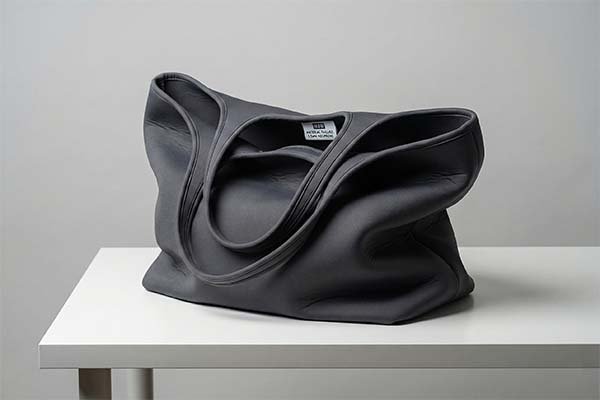 collapsed bag due to thin material