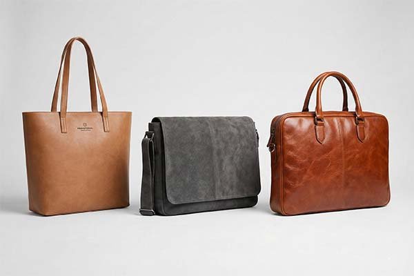 Bags made of different materials