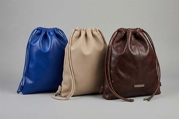 Variety of drawstring bags