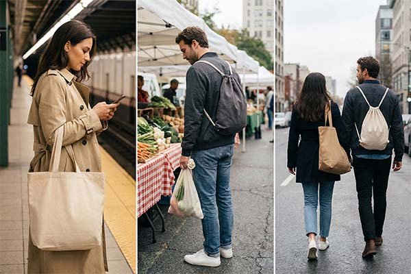 Minimalist bag design