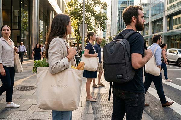 Reusable bag lifestyle trend