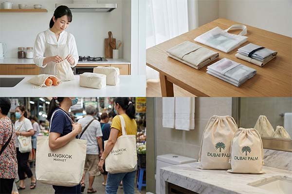 Small drawstring bag for organization