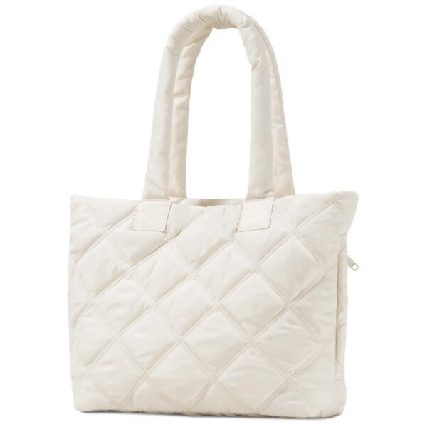 Custom Diamond Quilted Puffy Tote Bag