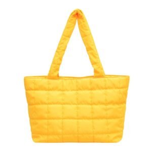 Custom Medium Quilted Puffer Tote Bag
