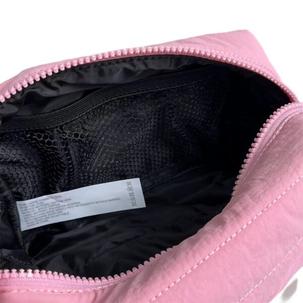 Custom Horizontal Quilted Toiletry Bag with Chunky Zipper – Image 2