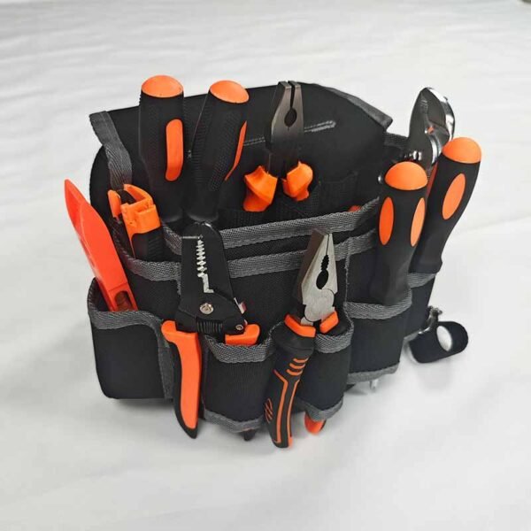 Heavy-Duty Multi-Pocket Tool Waist Pouch - immagine 3