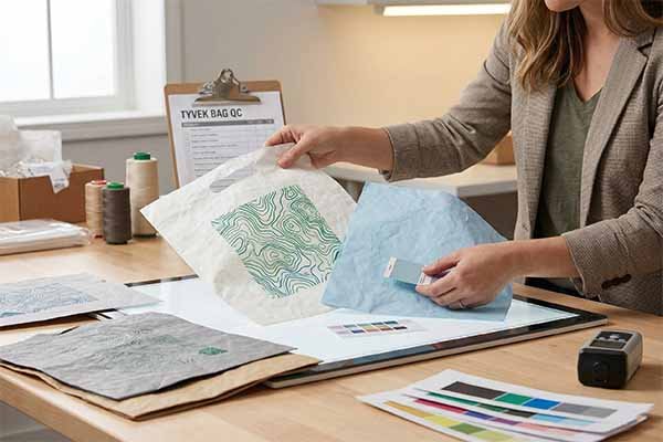 tyvek printing quality control