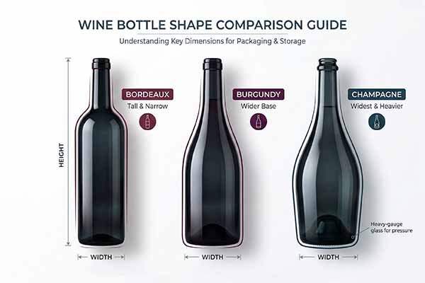 wine bottle shapes differences
