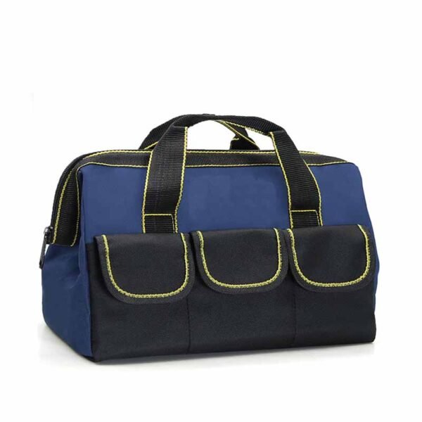 Heavy Duty Wide-Mouth Tool Tote Bag