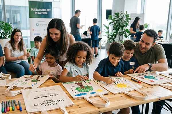 diy bag marketing event