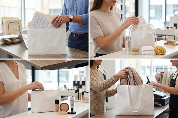 tyvek bag size and structure