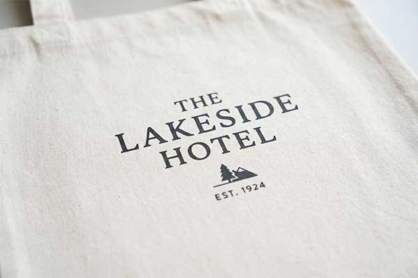 blank cotton bags with logo