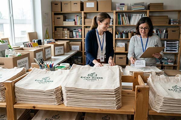 wholesale cotton bags for schools