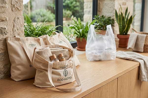 eco friendly hotel bags