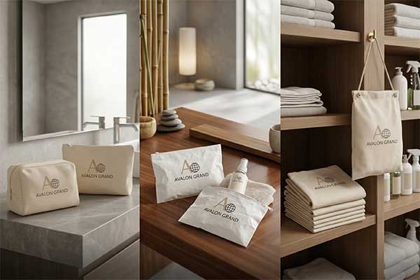 hotel amenity bag ideas for resorts