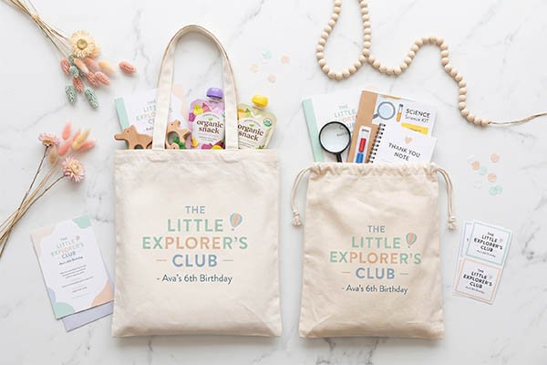 Custom Reusable Canvas Event Bags