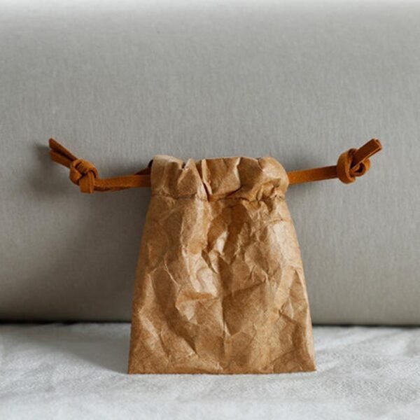 Wholesale Tyvek Jewelry Mini Drawstring Pouches - Billede 2