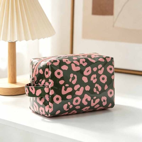 Wholesale Leopard Print Oxford Cloth Cosmetic Bags - Billede 3