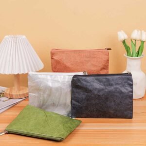 Wholesale Custom Tyvek Washable Paper Cosmetic & Toiletry Bags